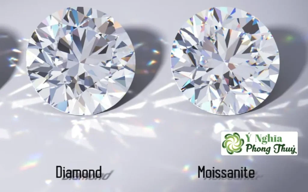 So Sánh Moissanite Và Kim Cương Tự Nhiên